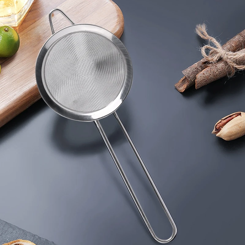 Cocktail Fine Strainer Stainless Steel Conical Mesh Strainer Professional Bar Tool
Cocktail Fine Strainer Stainless Steel Conical Mesh Strainer Professional Bar Tool