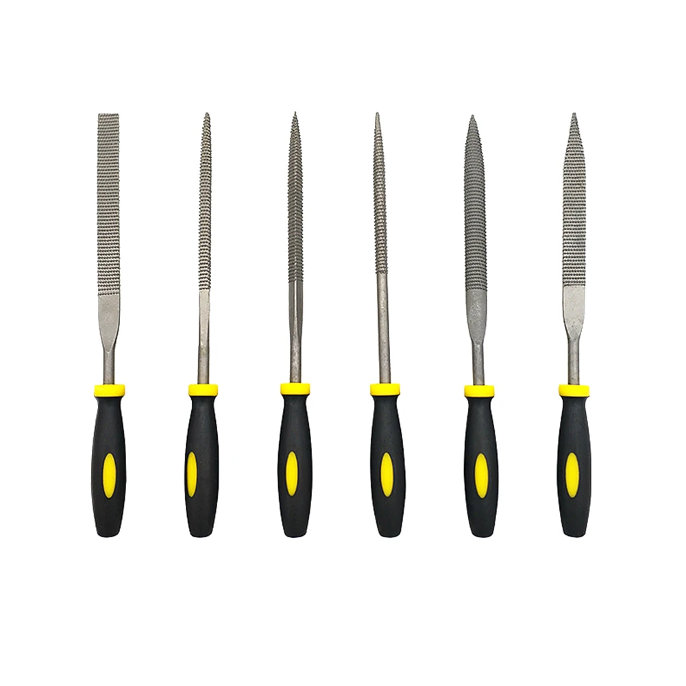 6PCS Needle File Carving Hand Tool Set Mini Needle File Set Handy Tools Ceramic Crafts DIY Wood Rasp File Needle For Glass Metal
6PCS Needle File Carving Hand Tool Set Mini Needle File Set Handy Tools Ceramic Crafts DIY Wood Rasp File Needle For Glass Metal