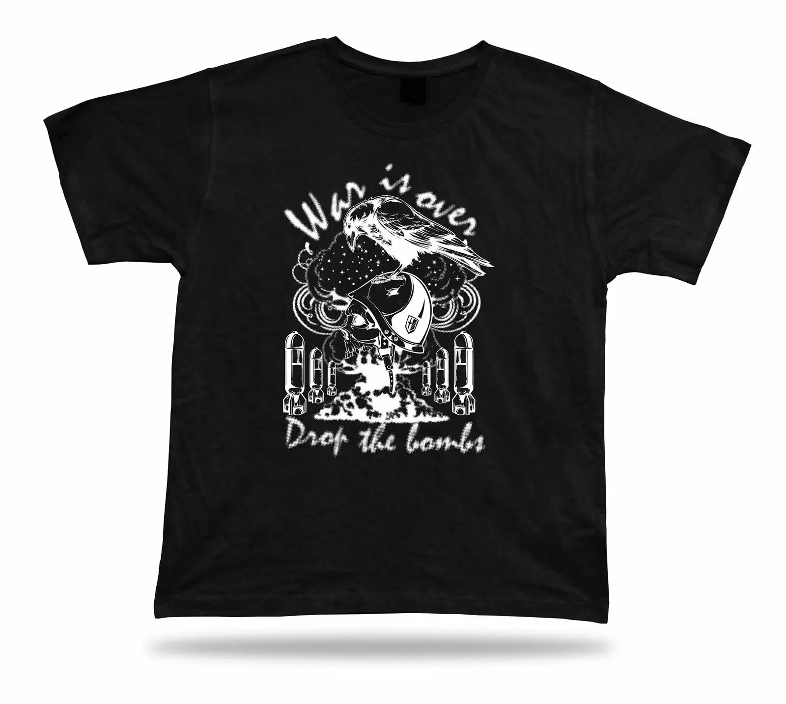War Is Over Bomb Explosion Raven Soldier T-Shirt. Summer Cotton Short Sleeve O-Neck Mens T Shirt New S-3XL
War Is Over Bomb Explosion Raven Soldier T-Shirt. Summer Cotton Short Sleeve O-Neck Mens T Shirt New S-3XL
