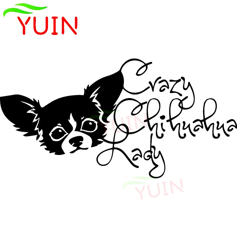 Crazy Chihuahua Lady Dog Pet Sticker Fashion Car Window Decoration PVC Waterproof Sunscreen Decal Black/White/Red/Laser/Silver
Crazy Chihuahua Lady Dog Pet Sticker Fashion Car Window Decoration PVC Waterproof Sunscreen Decal Black/White/Red/Laser/Silver