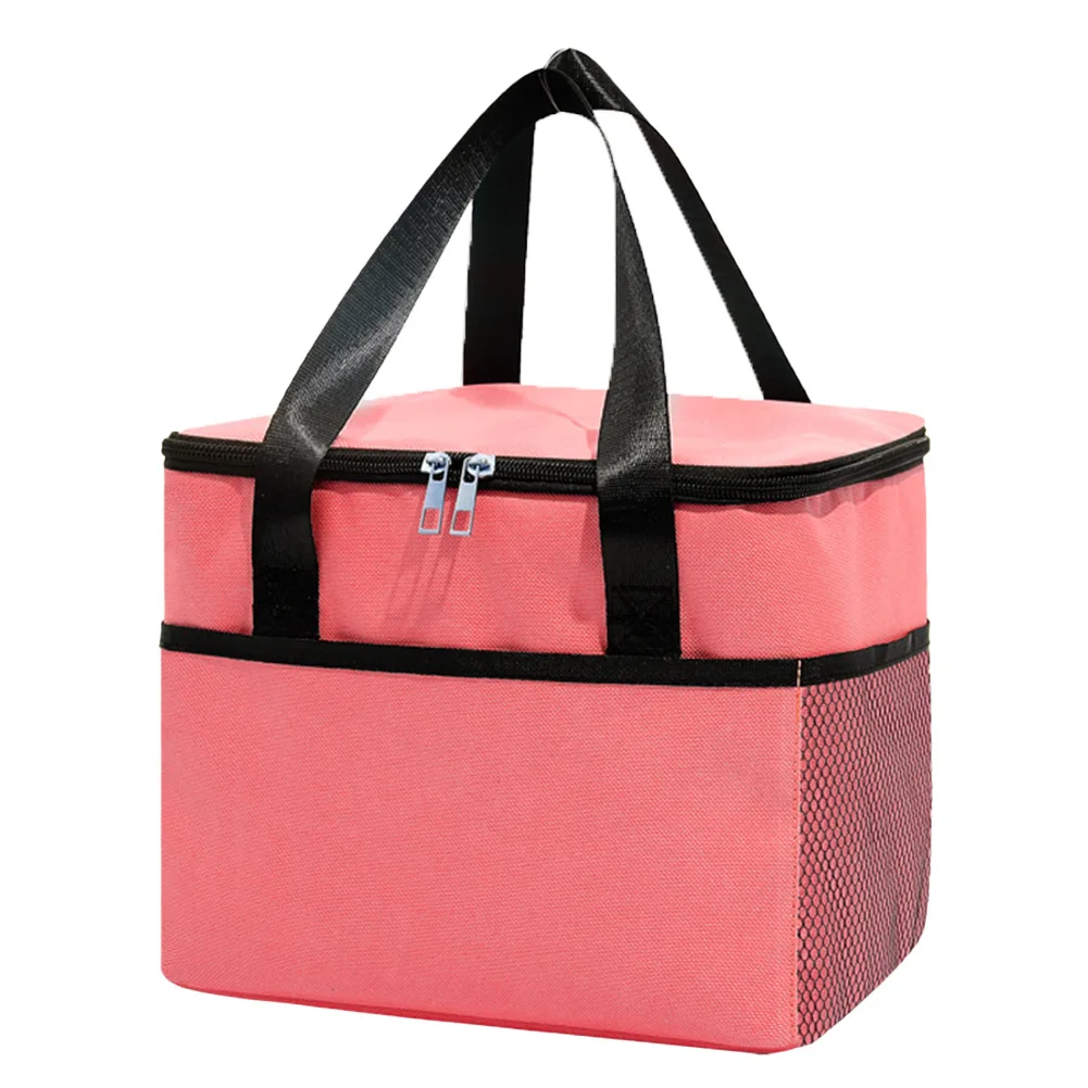 Lunch Tote Bag Insulated Lunch Bag BBQs Lightweight Oxford Fabric Thermal Resistance Water Resistant Dirt Proof
Lunch Tote Bag Insulated Lunch Bag BBQs Lightweight Oxford Fabric Thermal Resistance Water Resistant Dirt Proof