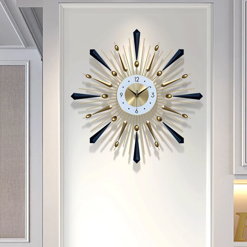 Creative Art Light Luxury Wall Watch Wall Clock Living Room Home Clock Decoration Fashion Modern Simple Personality Clock
Creative Art Light Luxury Wall Watch Wall Clock Living Room Home Clock Decoration Fashion Modern Simple Personality Clock