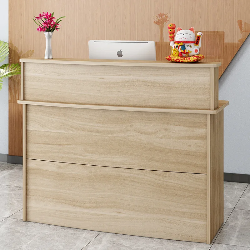 120CM Simple and Modern Commercial Cash Register Beauty Salon Hotel Reception Counter Bar Table Counter Shop Reception Desk
120CM Simple and Modern Commercial Cash Register Beauty Salon Hotel Reception Counter Bar Table Counter Shop Reception Desk