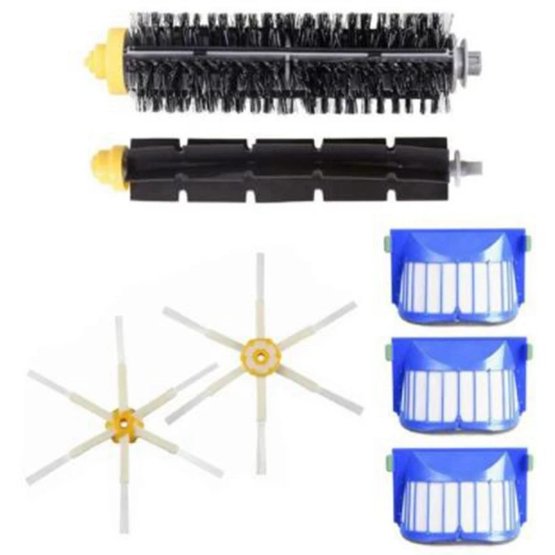 Centre Roller Side Brush Hepa Filter For Irobot Roomba 600 Series 605 606 616 620 650 655 660 676 Robot Vacuum Cleaner
Centre Roller Side Brush Hepa Filter For Irobot Roomba 600 Series 605 606 616 620 650 655 660 676 Robot Vacuum Cleaner