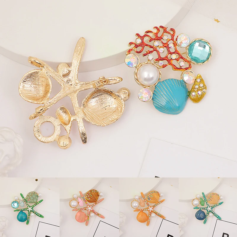Enamel Starfish Pearl Brooch Clothes Scarf Backpack Shirt Lapel Badge Pin Baroque Starfish Brooch Ladies Metal Pearl Brooch
Enamel Starfish Pearl Brooch Clothes Scarf Backpack Shirt Lapel Badge Pin Baroque Starfish Brooch Ladies Metal Pearl Brooch