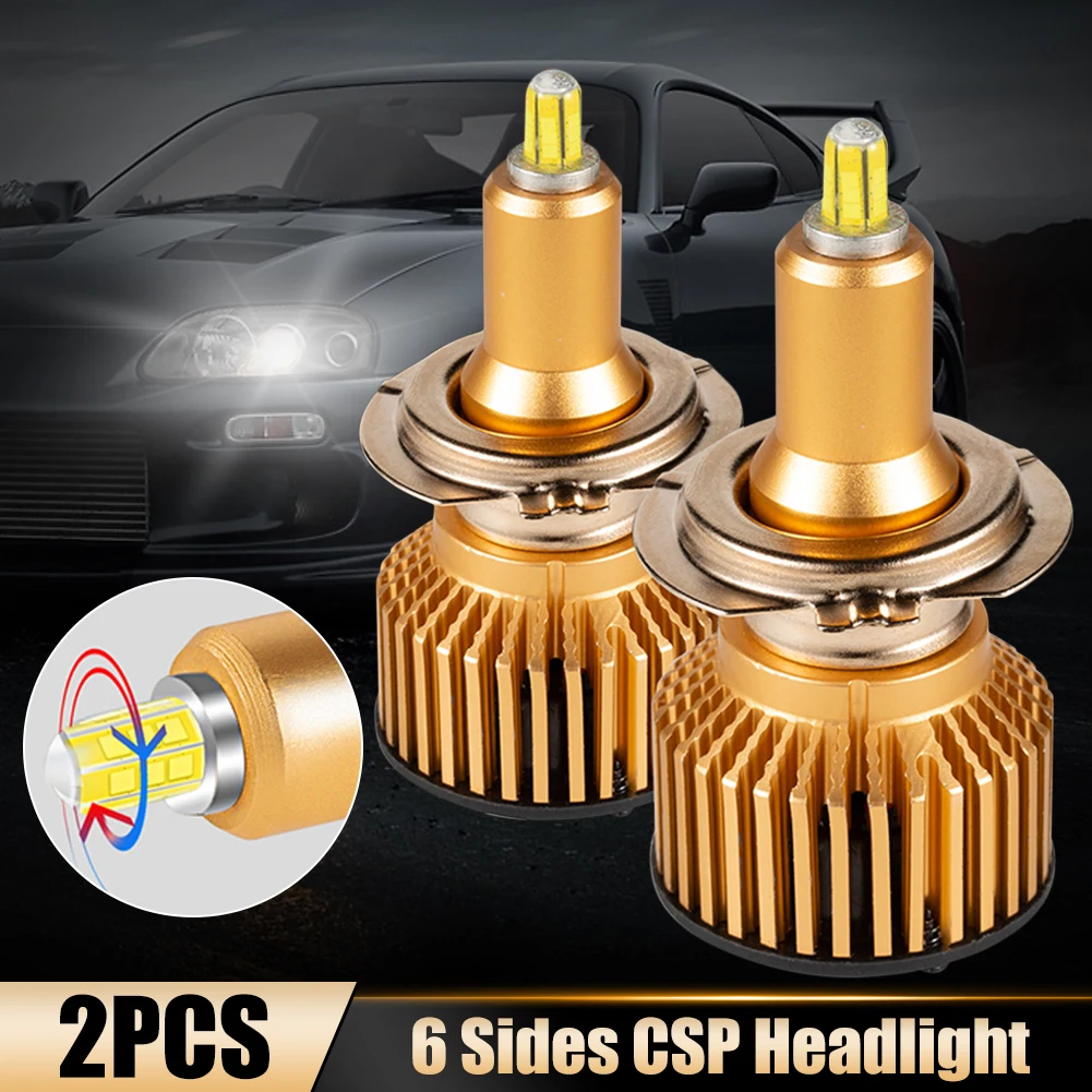 Car LED Headlamps H1 H7 H11 9005 9006 Bulb 6-sided 360-Degree Headlight 6000K White IP68 Waterproof Car Headlight Accessories
Car LED Headlamps H1 H7 H11 9005 9006 Bulb 6-sided 360-Degree Headlight 6000K White IP68 Waterproof Car Headlight Accessories