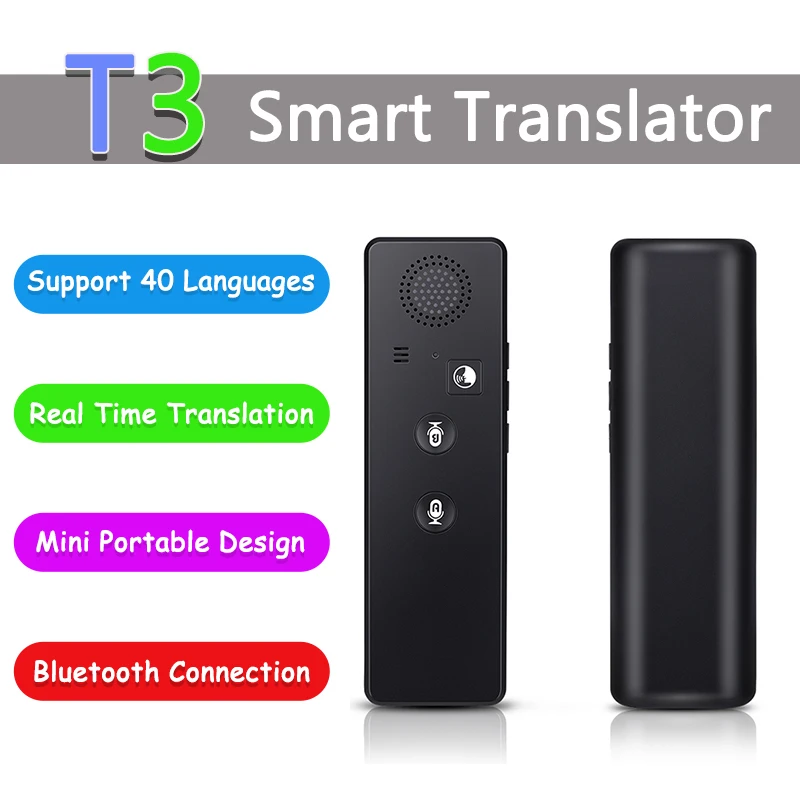 Mini Real-Time Voice Translator Instant Translation Travel Meeting Portable Smart Language Interpreter Machine in Stock
Mini Real-Time Voice Translator Instant Translation Travel Meeting Portable Smart Language Interpreter Machine in Stock