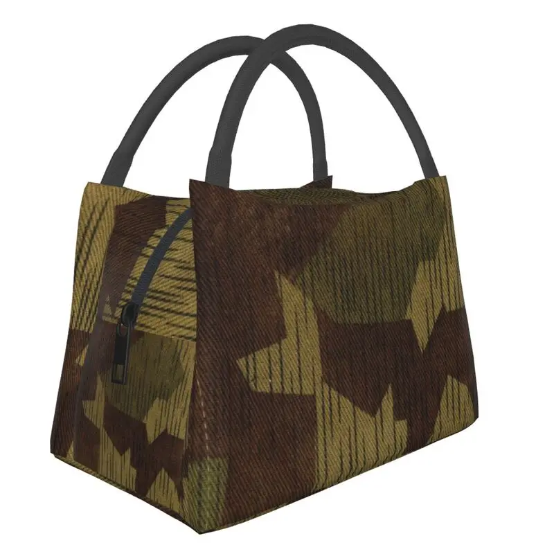 WW2 German Splittertarn Camo Insulated Lunch Bag for Office Military Army Camouflage Leakproof Cooler Thermal Bento Box Women
WW2 German Splittertarn Camo Insulated Lunch Bag for Office Military Army Camouflage Leakproof Cooler Thermal Bento Box Women