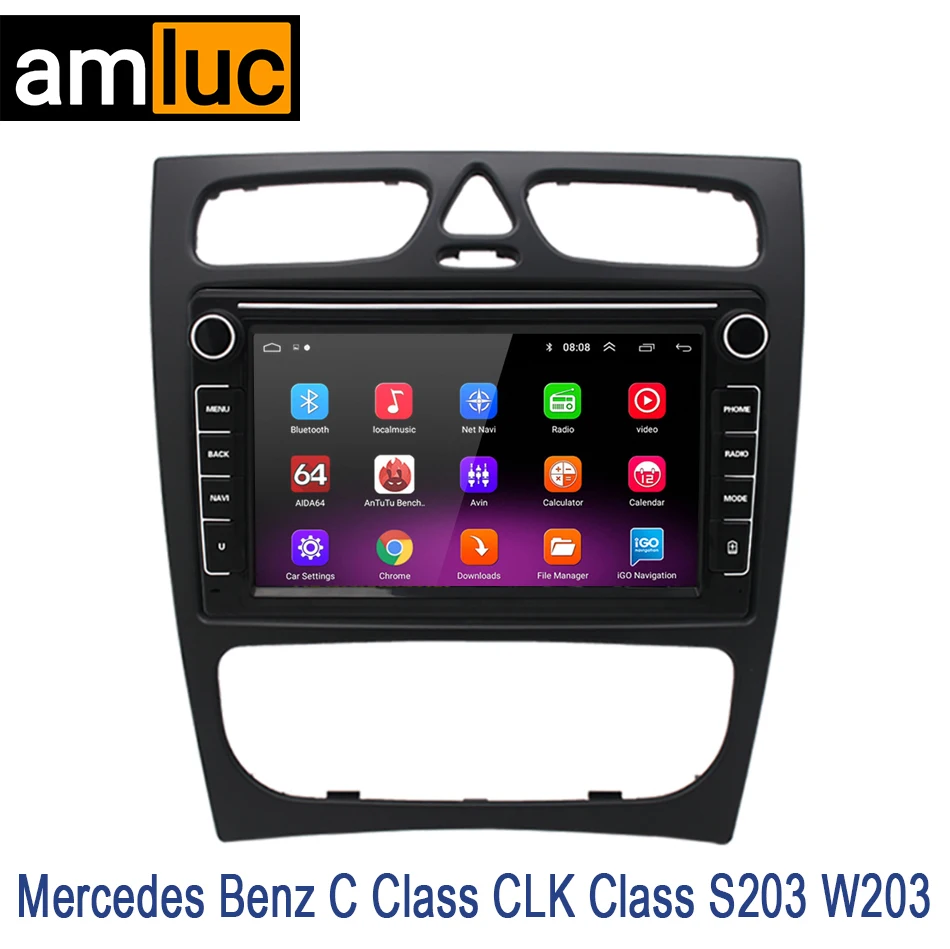 Android 13 For Mercedes Benz C Class W203 C200 C320 C350 CLK W209 2002-2005 Car Radio GPS Carplay Multimedia Player Video
Android 13 For Mercedes Benz C Class W203 C200 C320 C350 CLK W209 2002-2005 Car Radio GPS Carplay Multimedia Player Video