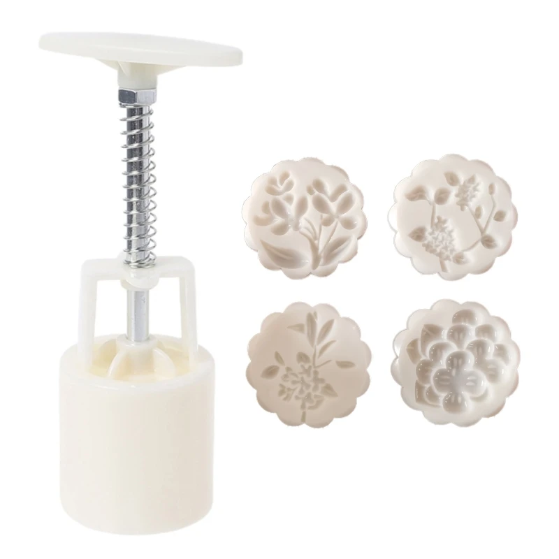 Mooncake Molds Hand Pressure Mooncake Gadget Plastic Material Baking Accessories
Mooncake Molds Hand Pressure Mooncake Gadget Plastic Material Baking Accessories