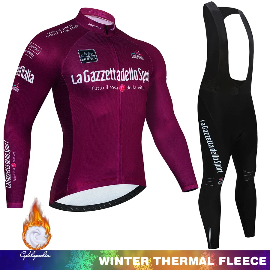Tour Of Italy 2023 Winter Thermal Fleece Cycling Jersey Set Men Mountian Bicycle Clothing Wear Ropa Ciclismo New Bike Racing
Tour Of Italy 2023 Winter Thermal Fleece Cycling Jersey Set Men Mountian Bicycle Clothing Wear Ropa Ciclismo New Bike Racing