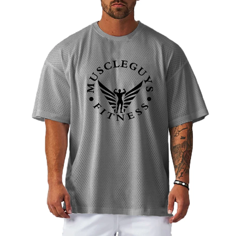 New Men Loose Oversized Gym Fitness T Shirt Fashion Trend Print T-shirt Summer Breathable Quick Dry Short Sleeve Casual Shirts
New Men Loose Oversized Gym Fitness T Shirt Fashion Trend Print T-shirt Summer Breathable Quick Dry Short Sleeve Casual Shirts