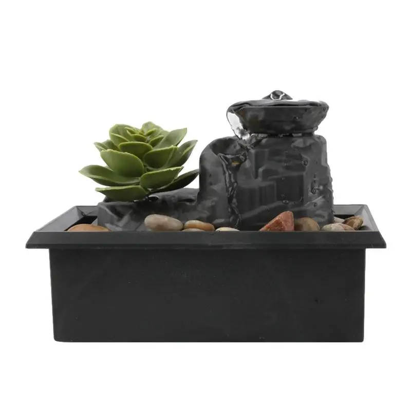 Tabletop Fountain Portable Desktop Gifts River Stones Relaxion Waterfall Water Fountain With LED Light For Home Office Decor
Tabletop Fountain Portable Desktop Gifts River Stones Relaxion Waterfall Water Fountain With LED Light For Home Office Decor