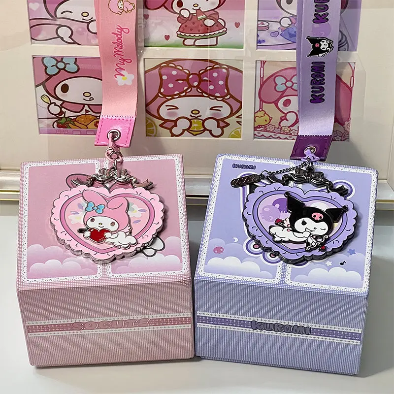 Kawaii Sanrio Hello Kitty My Melody Kuromi Cinnamoroll Cartoon Cute Love Long Distance Medal Pendant Keychain Birthday Gift
Kawaii Sanrio Hello Kitty My Melody Kuromi Cinnamoroll Cartoon Cute Love Long Distance Medal Pendant Keychain Birthday Gift