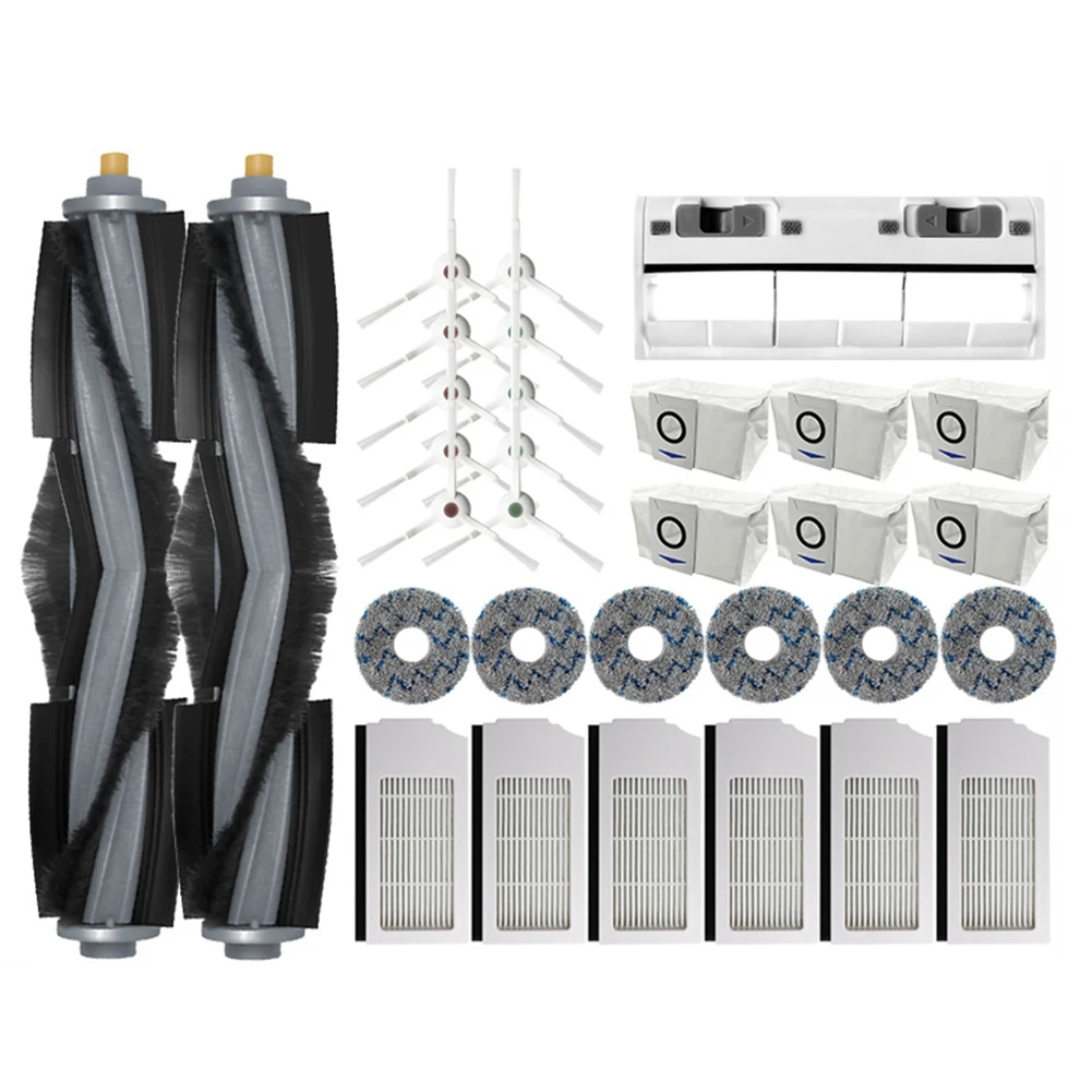 Аксессуары для робота-пылесоса Ecovacs Deebot X1 Omni, тканевая швабра, мешок для пыли, фильтр, основная щетка, Сменные запасные части
Аксессуары для робота-пылесоса Ecovacs Deebot X1 Omni, тканевая швабра, мешок для пыли, фильтр, основная щетка, Сменные запасные части