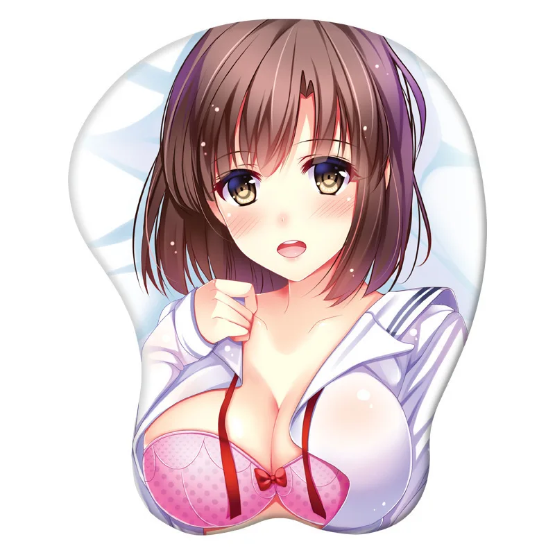 Cosplay Anime Megumi Kato Sexy Beauty Big Size Breast Hips Mouse Pad Wrist Rest 3D Silicone DIY Custom Game Mousepad Mouse Mat 
Cosplay Anime Megumi Kato Sexy Beauty Big Size Breast Hips Mouse Pad Wrist Rest 3D Silicone DIY Custom Game Mousepad Mouse Mat