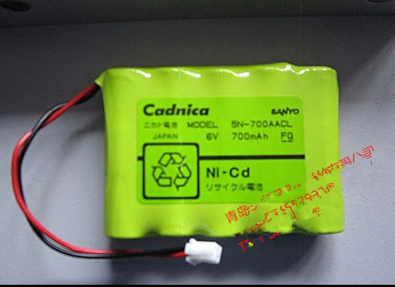 1PCS 5N-700AACL 6V 700mah Rechargeable Lithium Battery Pack 
1PCS 5N-700AACL 6V 700mah Rechargeable Lithium Battery Pack
