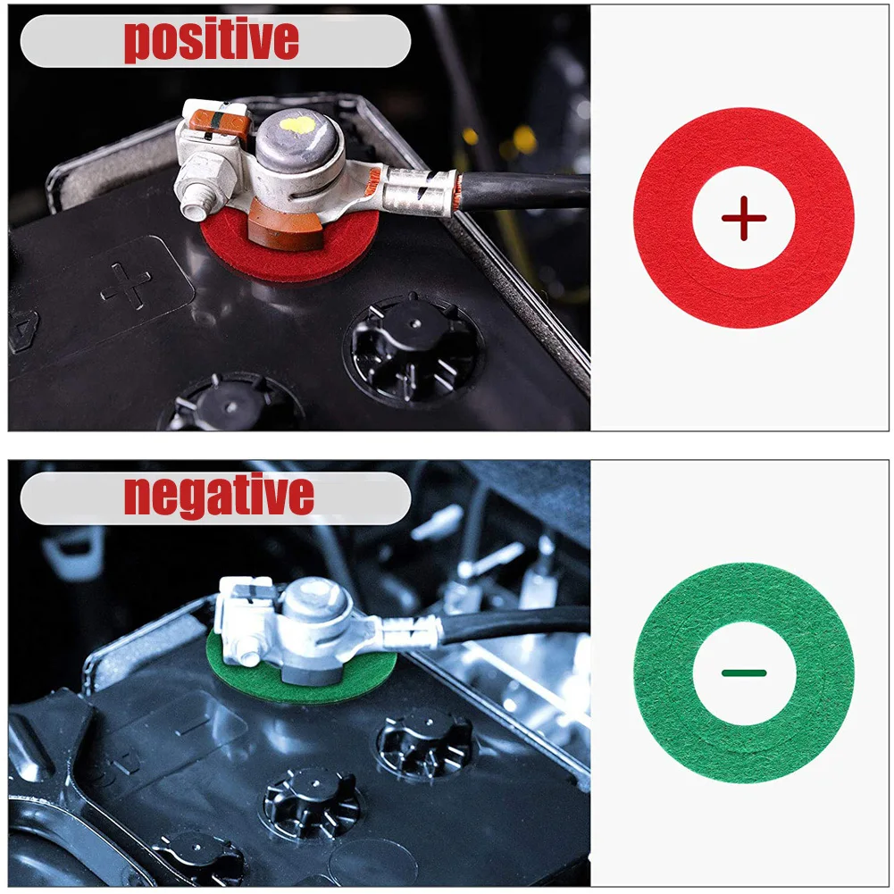 10pcs BC2127 Red And Green Battery Wiring Pile Head Protection Pad Lead-acid Battery Leak-proof Protection Gasket Battery Termin
10pcs BC2127 Red And Green Battery Wiring Pile Head Protection Pad Lead-acid Battery Leak-proof Protection Gasket Battery Termin