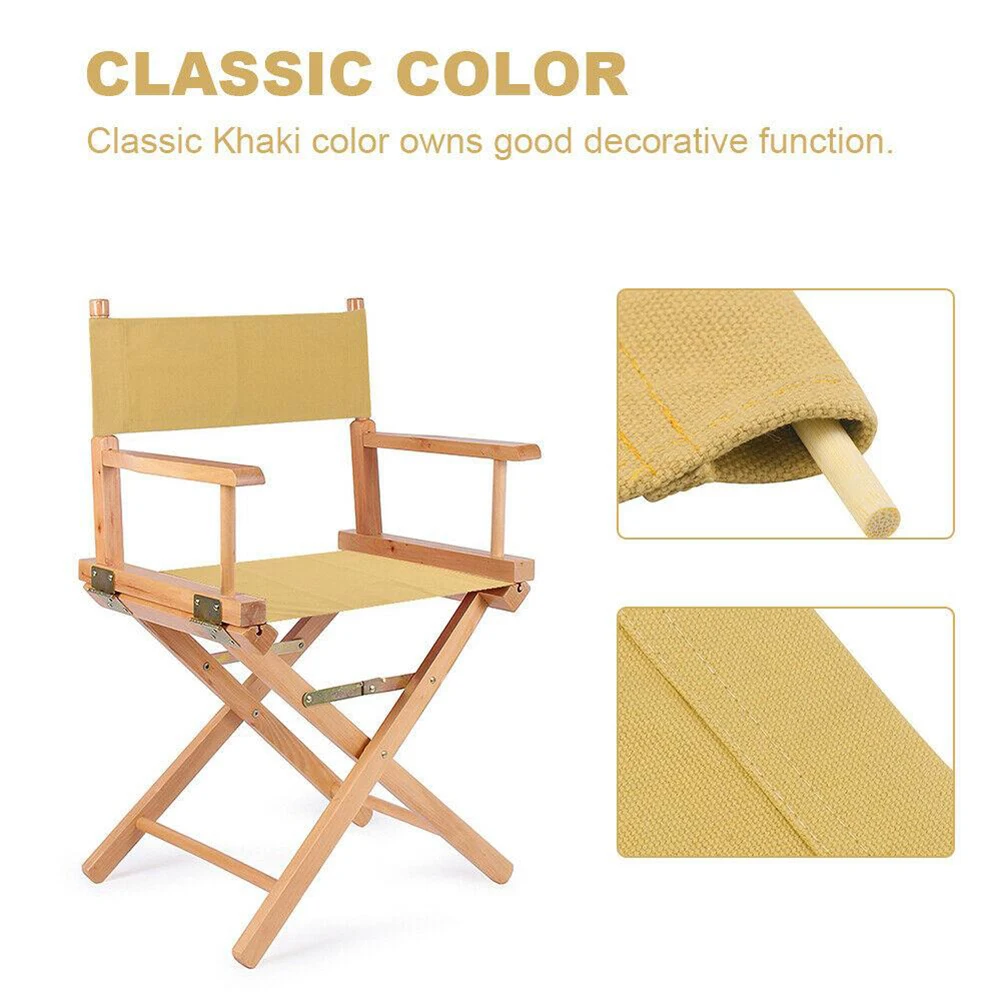 Washable Chair Seat Covers Director Chair Seat Leisure Stool Seat Outdoor Camping Seat Replacement Canvas Cover
Washable Chair Seat Covers Director Chair Seat Leisure Stool Seat Outdoor Camping Seat Replacement Canvas Cover