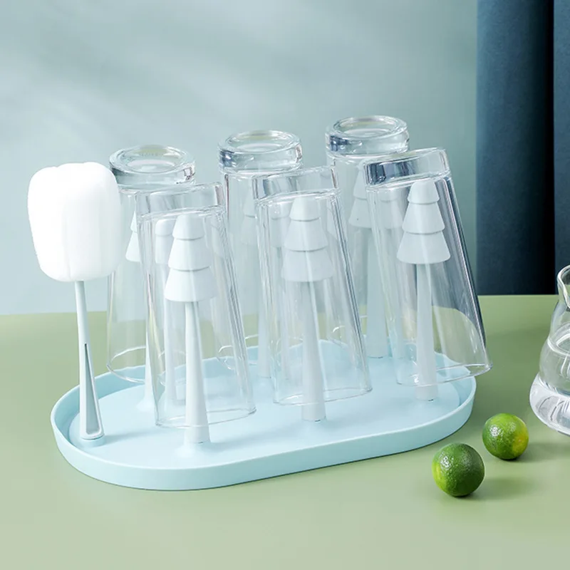 Creative Home Plastic Drain Cup Holder Water Cup Upside Multifunctional Baby Bottle Upside Down Storage Rack Wine Glass Holder
Creative Home Plastic Drain Cup Holder Water Cup Upside Multifunctional Baby Bottle Upside Down Storage Rack Wine Glass Holder