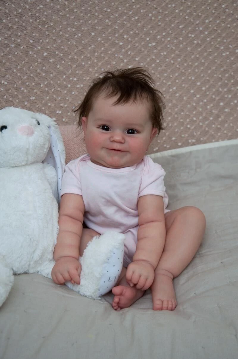 50CM Full Lifelike Body Soft Silicone Waterproof Reborn Maddie Doll Hand-Detailed Painting with Visible Veins Lifelike 3D
50CM Full Lifelike Body Soft Silicone Waterproof Reborn Maddie Doll Hand-Detailed Painting with Visible Veins Lifelike 3D