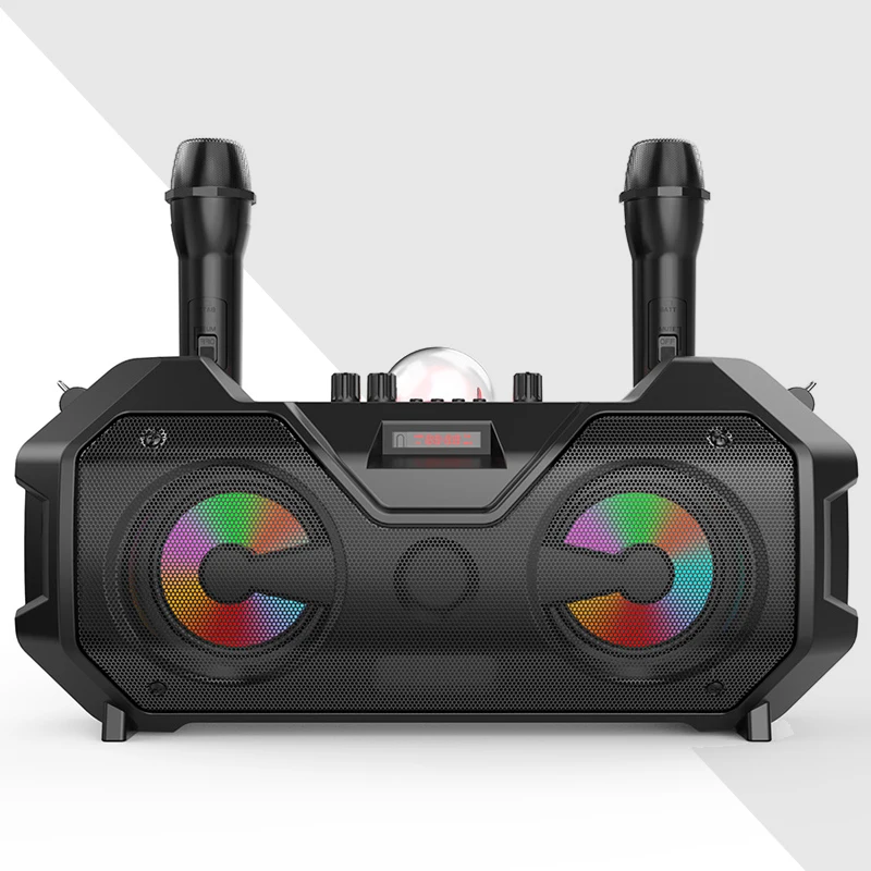 Домашний Bluetooth-динамик KTV, светодиодное освещение, двойное беспроводное освещение, HiFi-звуковой бокс, Портативный FM-радиоприемник, звуковая п...
Домашний Bluetooth-динамик KTV, светодиодное освещение, двойное беспроводное освещение, HiFi-звуковой бокс, Портативный FM-радиоприемник, звуковая п...