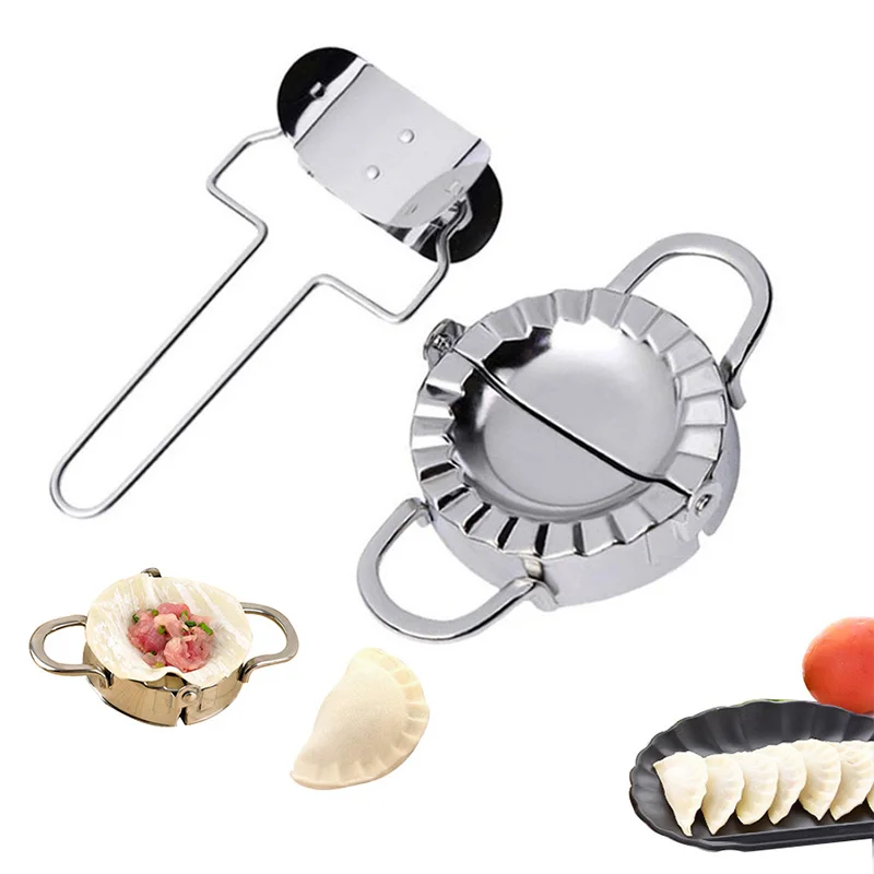 Stainless Steel Dumpling Maker Tool Lazy DIY Jiaozi Maker Device Easy Dumpling Peeling Slicer Mold Pie Mould Kitchen Accessorie
Stainless Steel Dumpling Maker Tool Lazy DIY Jiaozi Maker Device Easy Dumpling Peeling Slicer Mold Pie Mould Kitchen Accessorie