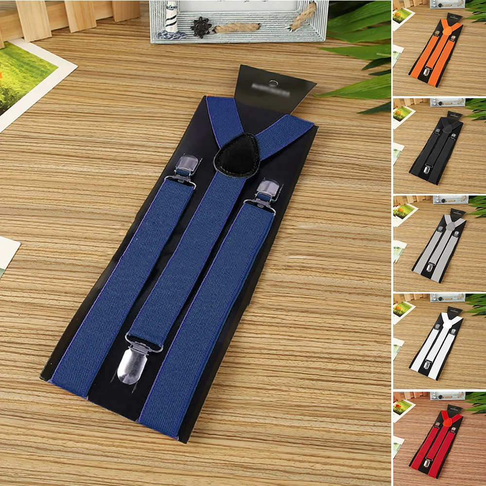 More Color For Choose New Mens Womens Unisex Clip-on Suspenders Elastic Y-Shape Adjustable Braces With 3 Clips
More Color For Choose New Mens Womens Unisex Clip-on Suspenders Elastic Y-Shape Adjustable Braces With 3 Clips