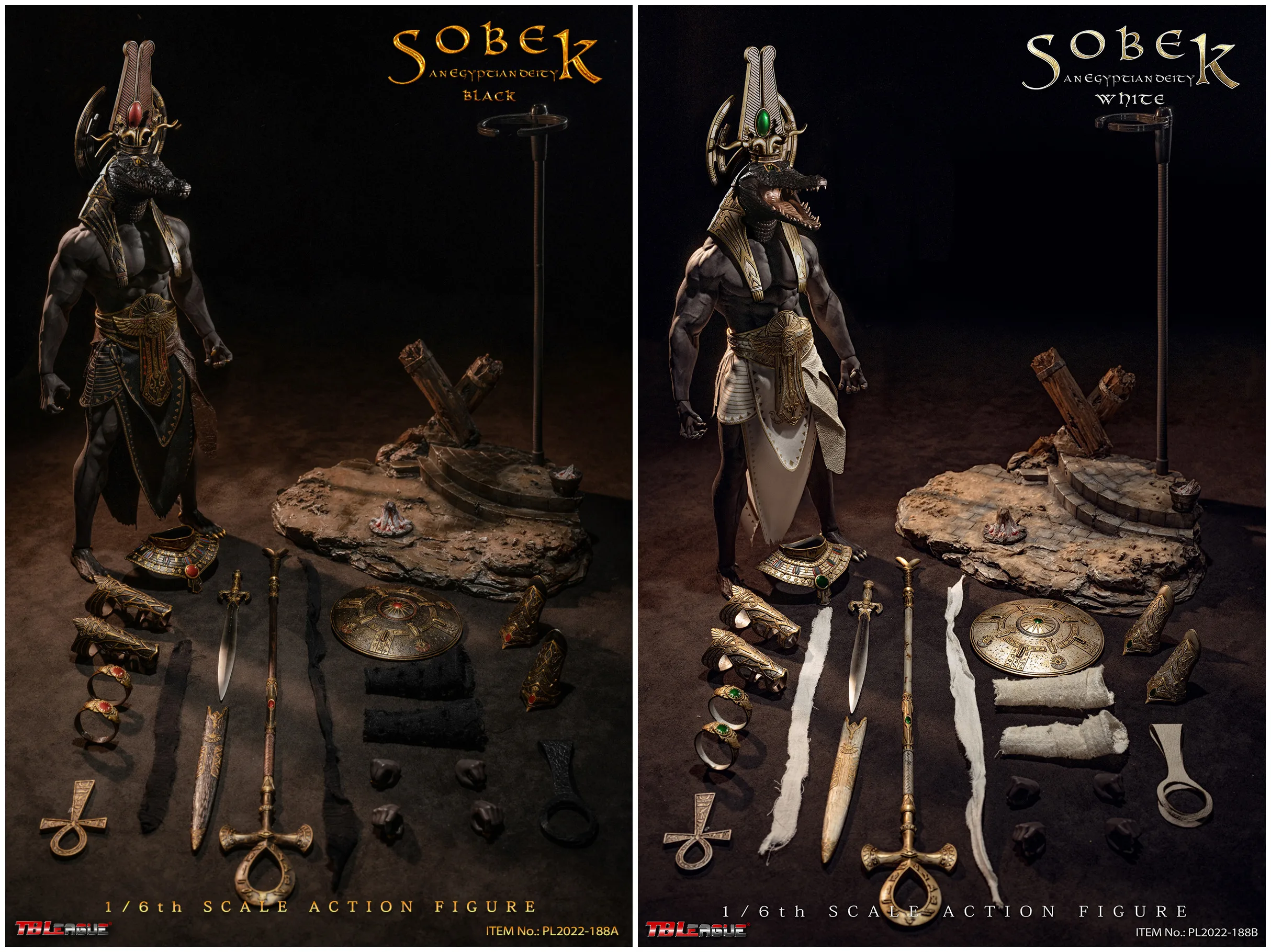 TBLeague PL2022-188 1/6 Egyptian Gods Series Sobek Soldier Model Full Set 12'' Action Figures In Stock
TBLeague PL2022-188 1/6 Egyptian Gods Series Sobek Soldier Model Full Set 12'' Action Figures In Stock