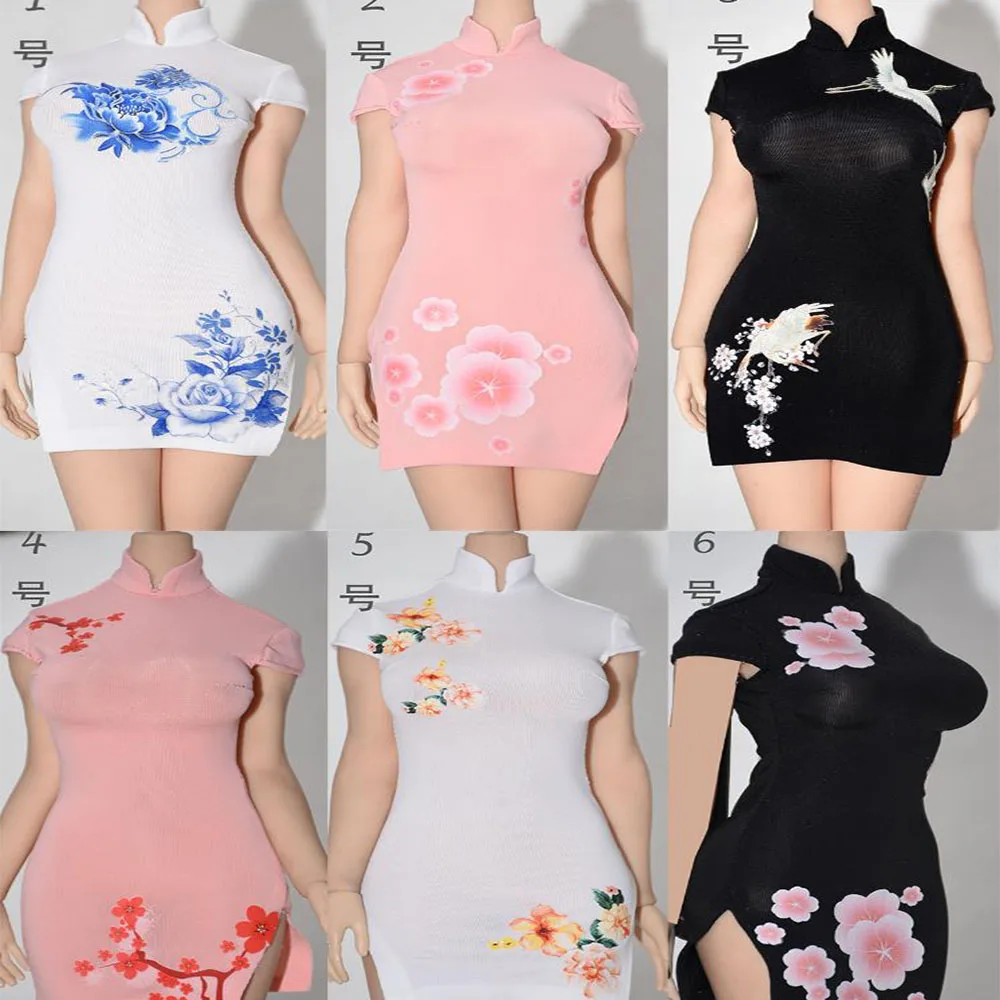 1/6 Women Soldiers New Chinese Ice Silk Cherry Blossom Blue and White Porcelain Crane Short Cheongsam For 12" Action Figure Toy
1/6 Women Soldiers New Chinese Ice Silk Cherry Blossom Blue and White Porcelain Crane Short Cheongsam For 12" Action Figure Toy