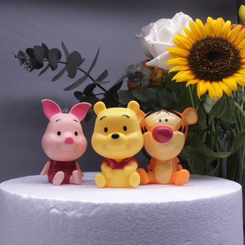 Disney Anime Figure Pooh Bear Tigger Piglet Q Version PVC Doll Car Desktop Ornaments Collectibles Children's Toys Birthday Gifts
Disney Anime Figure Pooh Bear Tigger Piglet Q Version PVC Doll Car Desktop Ornaments Collectibles Children's Toys Birthday Gifts