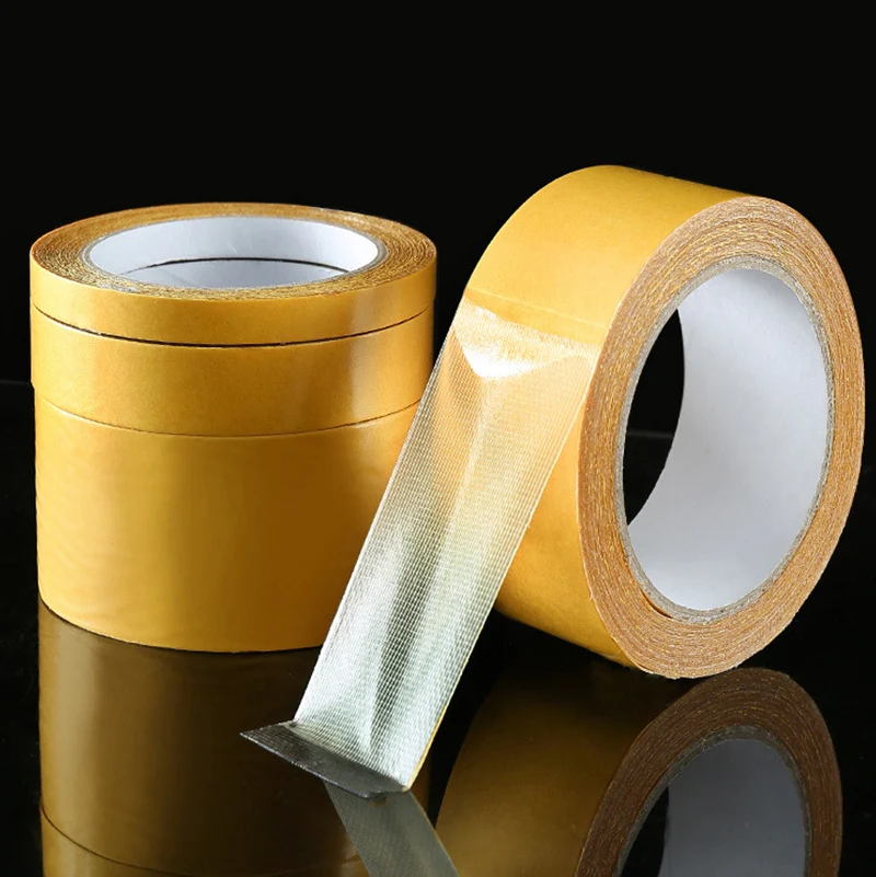 5/10M Strong Fixation Of Double Sided Cloth Base Tape Translucent Mesh Waterproof Super Traceless High Viscosity Carpet Adhesive
5/10M Strong Fixation Of Double Sided Cloth Base Tape Translucent Mesh Waterproof Super Traceless High Viscosity Carpet Adhesive