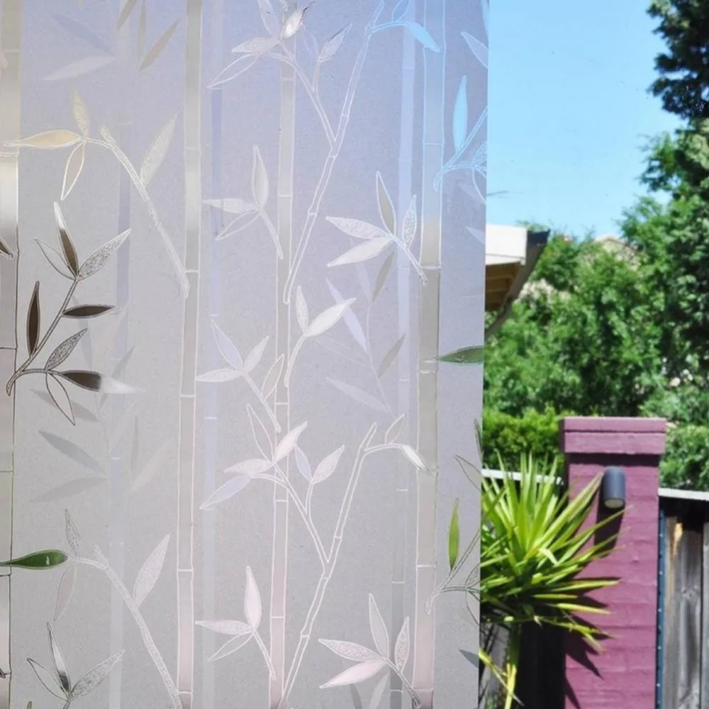 90 x 200 cm (35.4 by 78.7 inches) 3D Fashion Static Cling Film Frosted Window Glass Bamboo Office Home Decor PVC window covers
90 x 200 cm (35.4 by 78.7 inches) 3D Fashion Static Cling Film Frosted Window Glass Bamboo Office Home Decor PVC window covers