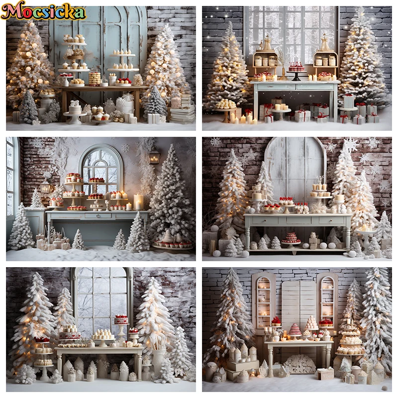 Mocsicka Christmas Brick Wall Backdrop Photography Indoor Tables Window Happy Birthday Ackground Wallpaper Decoration Photozone
Mocsicka Christmas Brick Wall Backdrop Photography Indoor Tables Window Happy Birthday Ackground Wallpaper Decoration Photozone