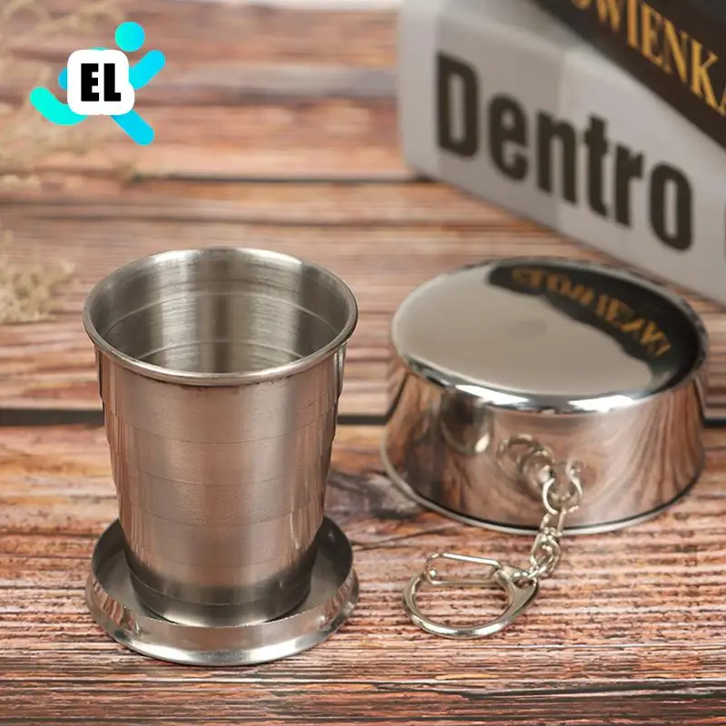 Новая Складная портативная бутылка из нержавеющей стали для путешествий, кемпинга, пешего туризма с брелоком, складная стеклянная бутылка ... 
Новая Складная портативная бутылка из нержавеющей стали для путешествий, кемпинга, пешего туризма с брелоком, складная стеклянная бутылка ...