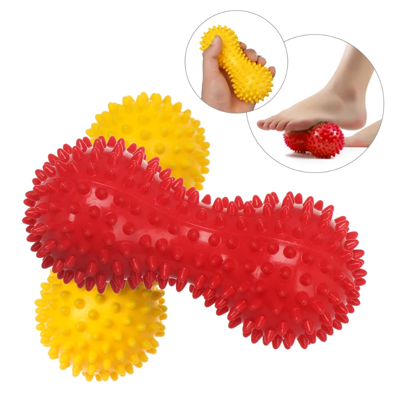 Peanut Shape Foot Massage Ball Body Stiffness Yoga Fitness Training Muscle Relaxation Therapy Massager Massage Roller Foot
Peanut Shape Foot Massage Ball Body Stiffness Yoga Fitness Training Muscle Relaxation Therapy Massager Massage Roller Foot