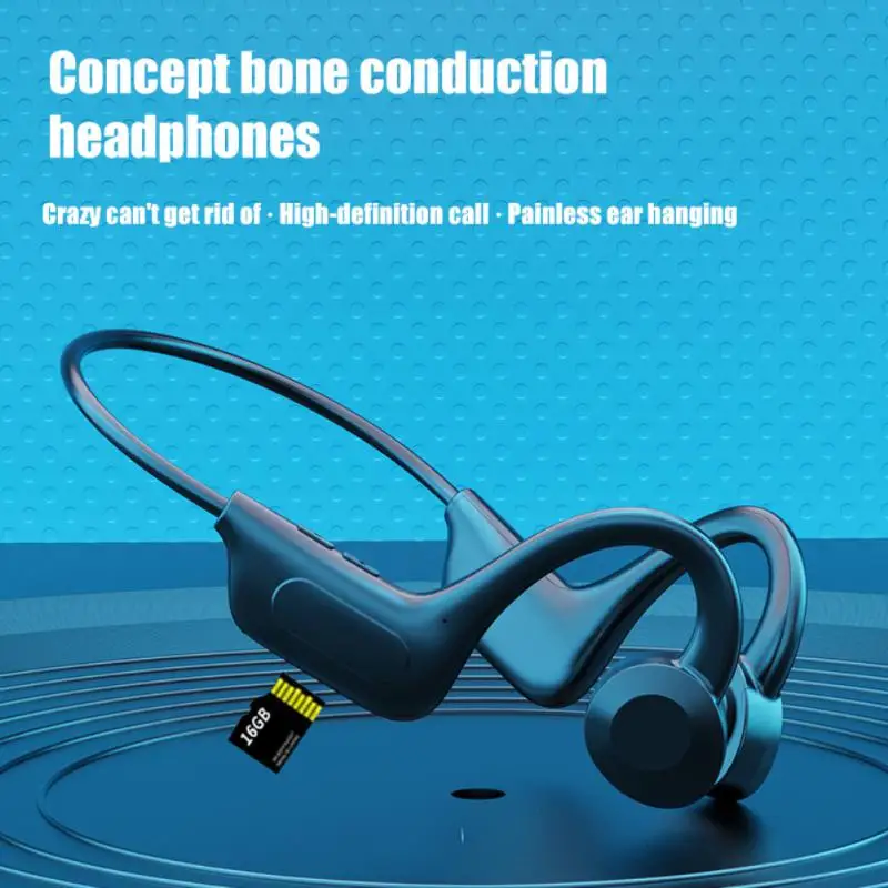 TWS Bone Conduction Earphone Sport Running Waterproof Wireless Bluetooth Headphone With Mic for Xiaomi iPhone Support TF SD Card
TWS Bone Conduction Earphone Sport Running Waterproof Wireless Bluetooth Headphone With Mic for Xiaomi iPhone Support TF SD Card