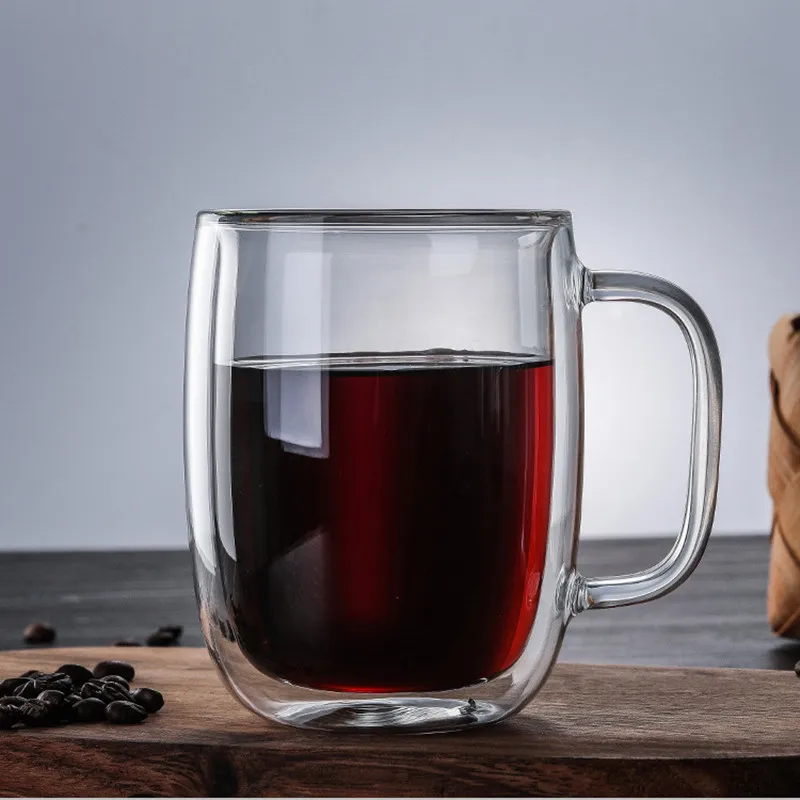 Nordic Double Wall Glass Transparent Heat-resistant Coffee Mugs Milk Tea Water Cups with Handgrip Tumbler Gift Cafe Drinkware
Nordic Double Wall Glass Transparent Heat-resistant Coffee Mugs Milk Tea Water Cups with Handgrip Tumbler Gift Cafe Drinkware