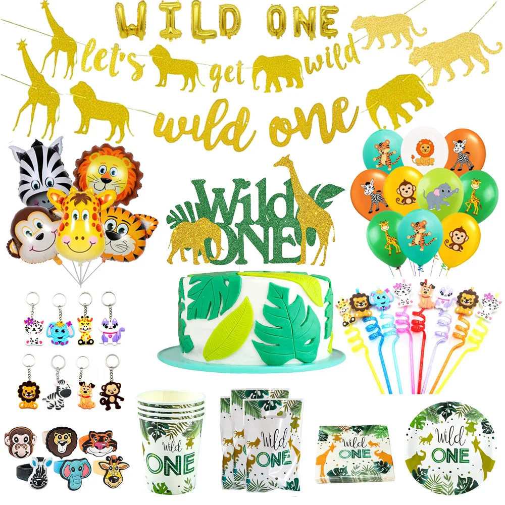 Wild One Birthday Decoration Boys Baby First 1st Birthday Decorations Baby Shower Party Birthday Zoo Jungle Theme Party Supplies
Wild One Birthday Decoration Boys Baby First 1st Birthday Decorations Baby Shower Party Birthday Zoo Jungle Theme Party Supplies