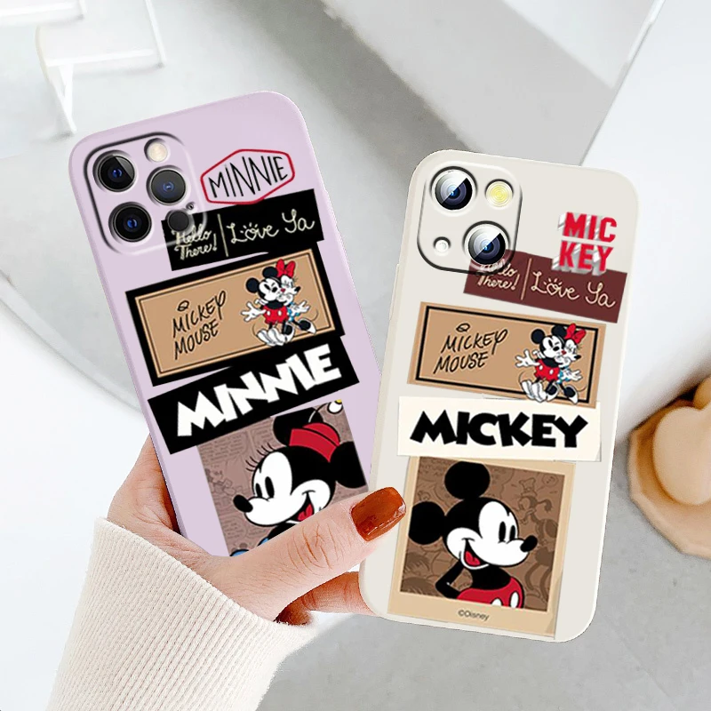 Luxury Mickey Minnie Cool Liquid Rope Soft Cover Phone Case For Apple IPhone 14 13 12 Mini 11 Pro XS MAX XR X 8 7 SE Armour
Luxury Mickey Minnie Cool Liquid Rope Soft Cover Phone Case For Apple IPhone 14 13 12 Mini 11 Pro XS MAX XR X 8 7 SE Armour