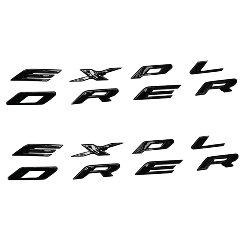 2X Explorer Автомобильная Эмблема передняя капота эмблема 3D буквы стикер Explorer подходит для Ford 2011-2019 Explorer (глянцевый черный)
2X Explorer Автомобильная Эмблема передняя капота эмблема 3D буквы стикер Explorer подходит для Ford 2011-2019 Explorer (глянцевый черный)