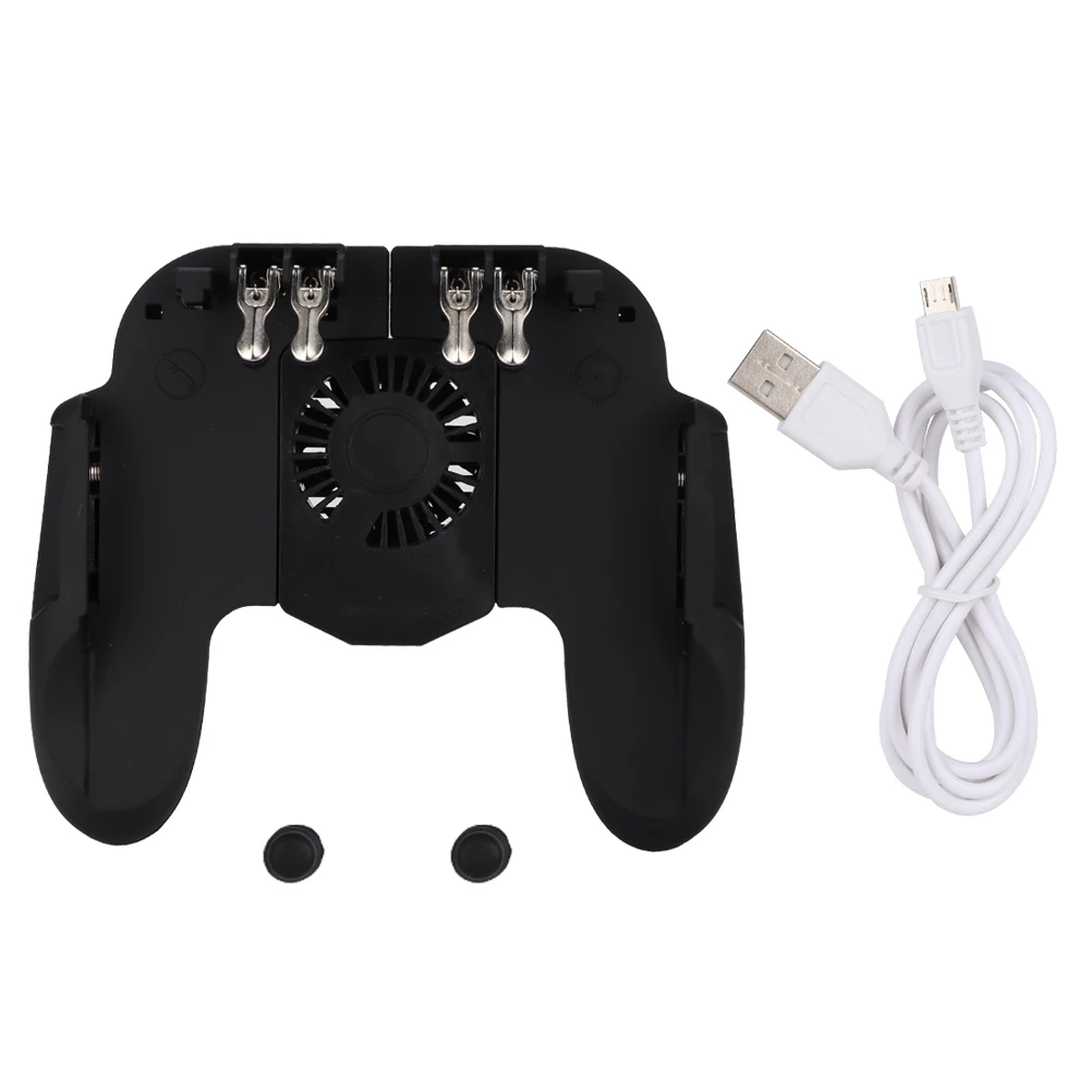 Mobile Phone Game Controller Heat Dissipation Gamepad Power Handle with Cooling Fan
Mobile Phone Game Controller Heat Dissipation Gamepad Power Handle with Cooling Fan