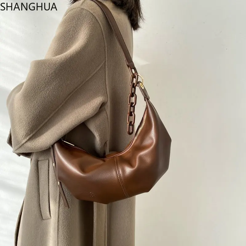 New Shoulder bag‘s for Women Soft Leather Handbags High Quality Vintage Crossbody Bags for Women Solid Chains hand Bags
New Shoulder bag‘s for Women Soft Leather Handbags High Quality Vintage Crossbody Bags for Women Solid Chains hand Bags