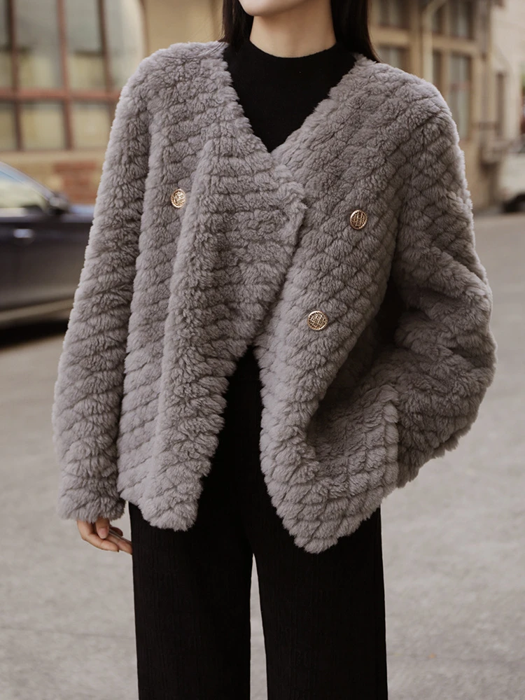 Winter Jacket Women Fur Coat 2022 Sheep Shearing Coat Female Granular Velvet Wool Coat Winter Coat for Women Fur Jacket
Winter Jacket Women Fur Coat 2022 Sheep Shearing Coat Female Granular Velvet Wool Coat Winter Coat for Women Fur Jacket