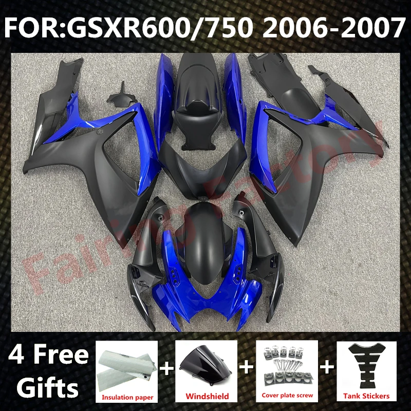 Новый комплект обтекателей для мотоцикла ABS Подходит для GSXR600 750 06 07 GSXR 600 GSX-R750 K6 2006 2007 полный комплект обтекателей синий черный
Новый комплект обтекателей для мотоцикла ABS Подходит для GSXR600 750 06 07 GSXR 600 GSX-R750 K6 2006 2007 полный комплект обтекателей синий черный