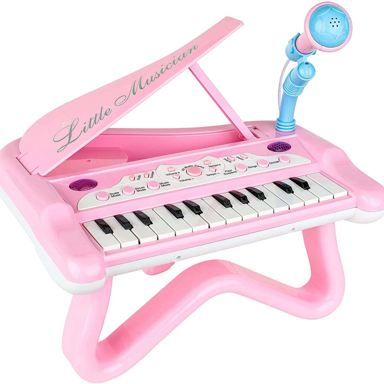 Toy Toddler Girls Cute Piano for Kids with Built-in Microphone & Music Modes Educational Keyboard Musical Instrument Toys
Toy Toddler Girls Cute Piano for Kids with Built-in Microphone & Music Modes Educational Keyboard Musical Instrument Toys