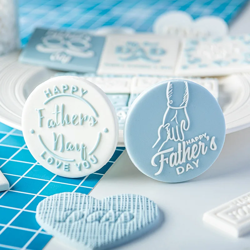 Father's Day Fondant Cake Cutter Household DIY Pastry Sugar Crafts Form Love Dad Dad's Holiday Cookie Embosser Kichen Decor Tool
Father's Day Fondant Cake Cutter Household DIY Pastry Sugar Crafts Form Love Dad Dad's Holiday Cookie Embosser Kichen Decor Tool