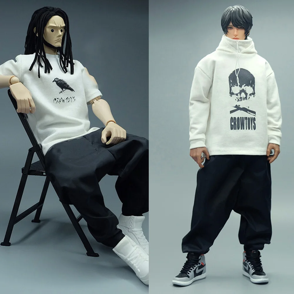 1/6 Men's Figure Clothes Trendy Long Sleeves Pullover Top/ Short Sleeve T-Shirt Printing Loose Harem Pants for 12 inches Body
1/6 Men's Figure Clothes Trendy Long Sleeves Pullover Top/ Short Sleeve T-Shirt Printing Loose Harem Pants for 12 inches Body