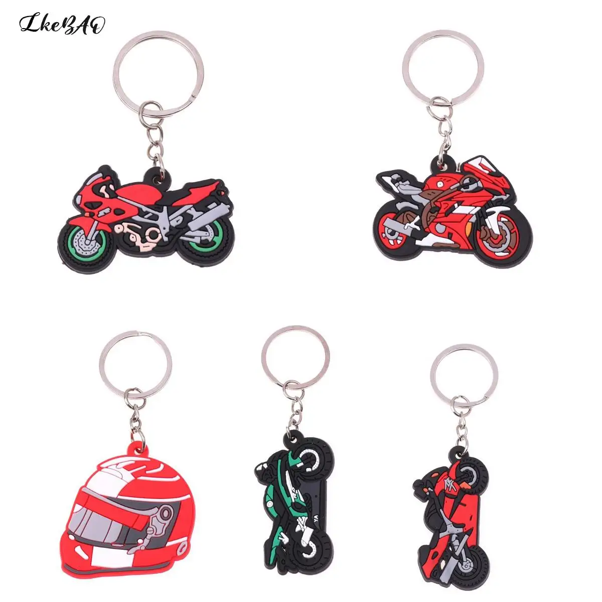 1PCS PVC Keychain Cartoon Motorcycle Key Ring For Bag Accessories Fashion Key Holder Fit Men Women Keys Trinkets Accessories
1PCS PVC Keychain Cartoon Motorcycle Key Ring For Bag Accessories Fashion Key Holder Fit Men Women Keys Trinkets Accessories