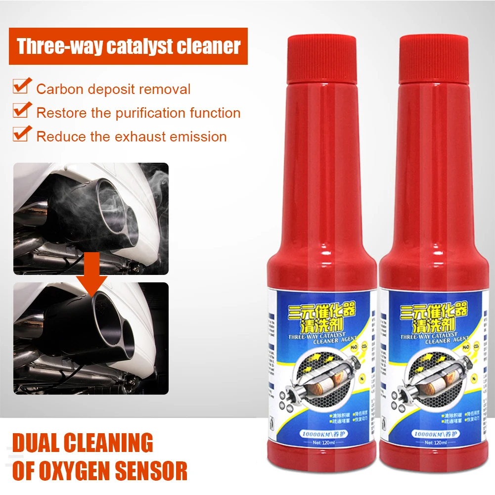 120ML Car Engine Catalytic Converter Cleaner Carbon Deposit Removal Cleaning Agent Fuel Easy To Clean Engine Accelerators
120ML Car Engine Catalytic Converter Cleaner Carbon Deposit Removal Cleaning Agent Fuel Easy To Clean Engine Accelerators